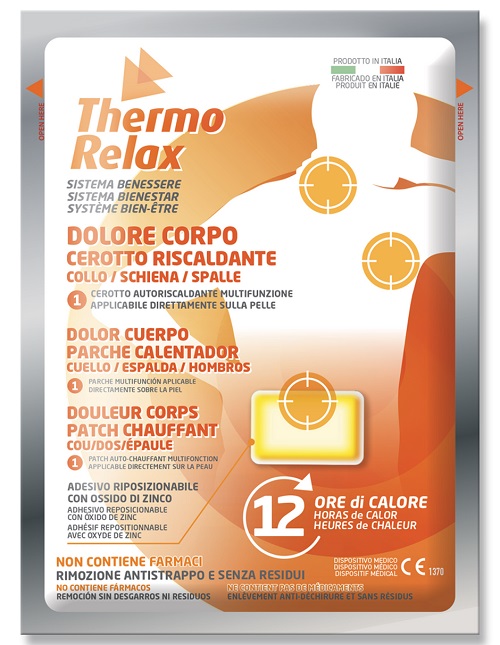 CEROTTO RISCALDANTE DOLORE CORPO THERMORELAX - Gruppofarmastore.it