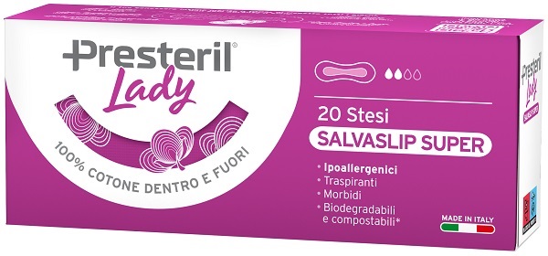 LADY PRESTERIL SALVASLIP SUPER STESI 20 PEZZI - Gruppofarmastore.it