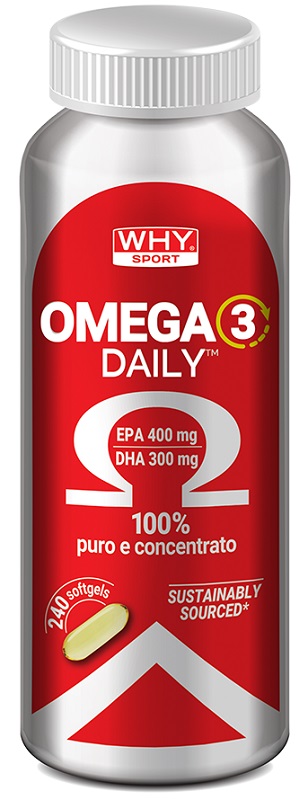 WHYSPORT OMEGA 3 DAILY 240 SOFTGELS - Gruppofarmastore.it