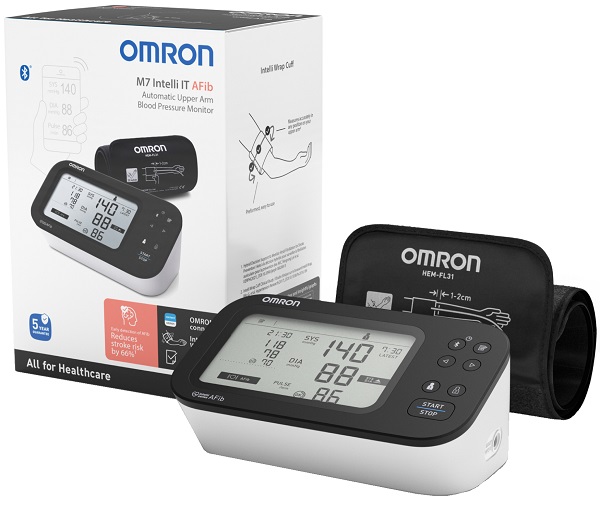 SFIGMOMANOMETRO DA BRACCIO OMRON M7 INTELLI AFIB - Gruppofarmastore.it
