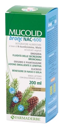 MUCOLID BRONC NAC 600 200 ML - Gruppofarmastore.it