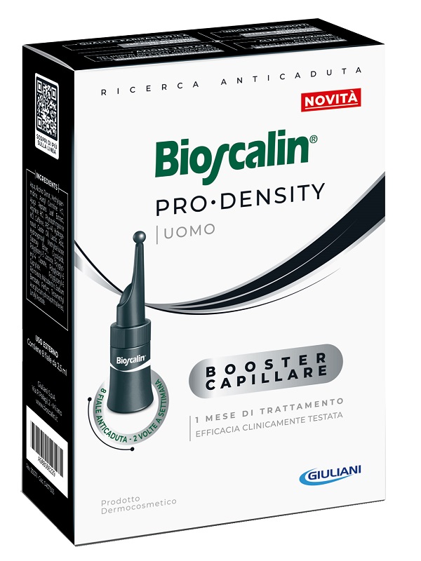 BIOSCALIN PRO DENSITY UOMO BOOSTER CAPILLARE 8 FIALE X 2,5ML - Gruppofarmastore.it