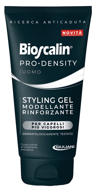 BIOSCALIN PRO DENSITY UOMO STYLING GEL MODELLANTE RINFORZANTE 150 ML - Gruppofarmastore.it