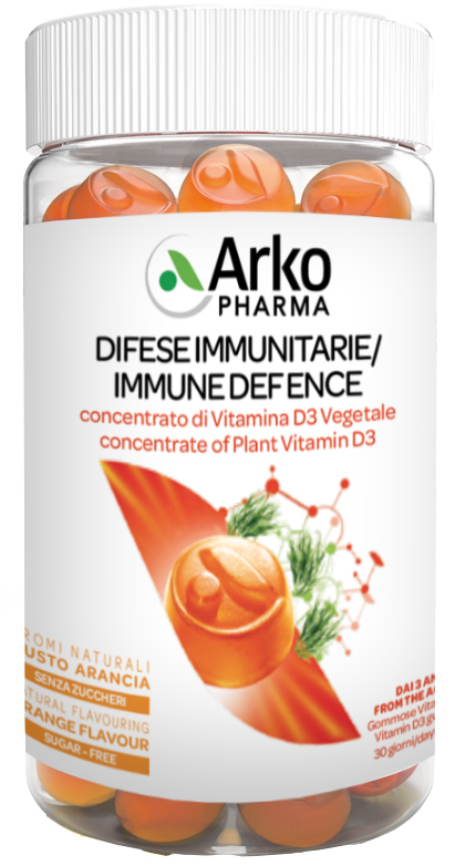 ARKOGUMMIES VITAMINA D3 60 GUMMIES - Gruppofarmastore.it