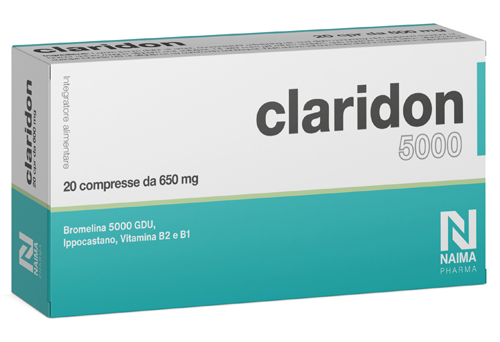 CLARIDON 5000 20 COMPRESSE - Gruppofarmastore.it