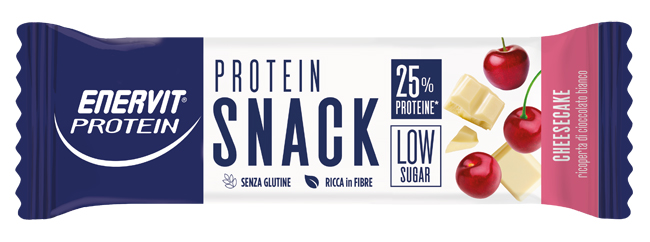 ENERVIT PROTEIN SNACK CHEESCAKE LOW SUGAR 30 G - Gruppofarmastore.it