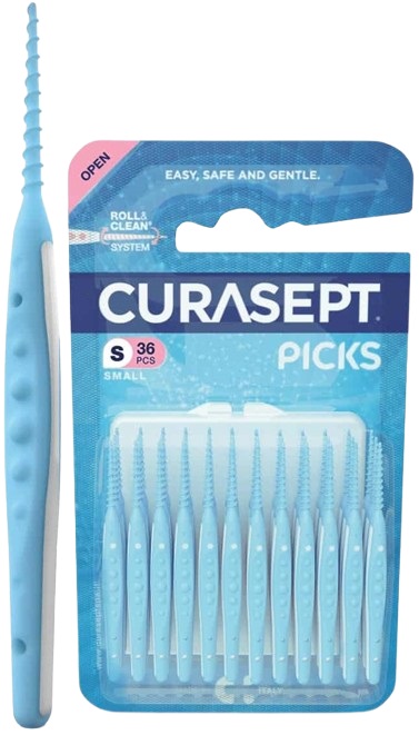 CURASEPT PICKS SMALL 36 PEZZI - Gruppofarmastore.it