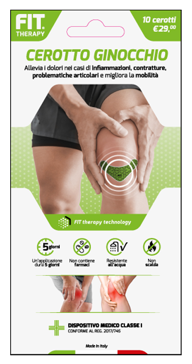 FIT THERAPY CEROTTO GINOCCHIO 10 PEZZI - Gruppofarmastore.it