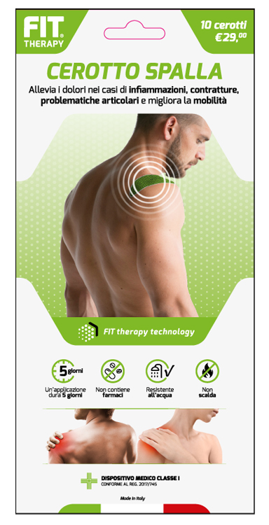 FIT THERAPY CEROTTO SPALLA 10 PEZZI - Gruppofarmastore.it