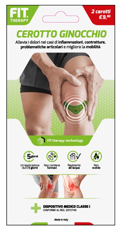 FIT THERAPY CEROTTO GINOCCHIO 2 PEZZI - Gruppofarmastore.it