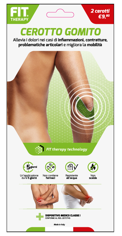 FIT THERAPY CEROTTO GOMITO 2 PEZZI - Gruppofarmastore.it