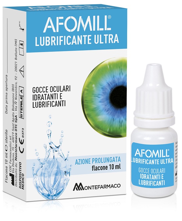 AFOMILL LUBRIFICANTE ULTRA GOCCE OCULARI 10 ML - Gruppofarmastore.it