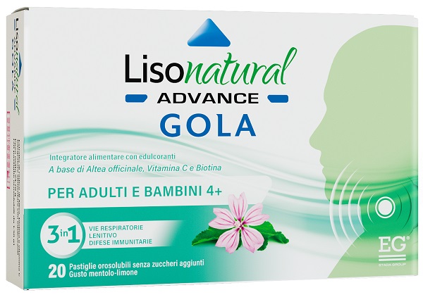 LISONATURAL ADVANCE GOLA 20 PASTIGLIE - Gruppofarmastore.it