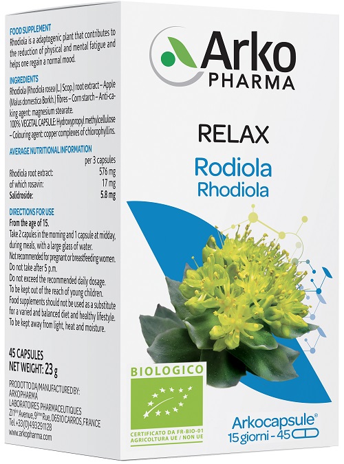 ARKOCAPSULE RODIOLA BIO 45 CAPSULE - Gruppofarmastore.it