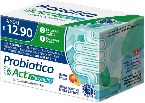 PROBIOTICO ACT 8 FLACONCINI - Gruppofarmastore.it
