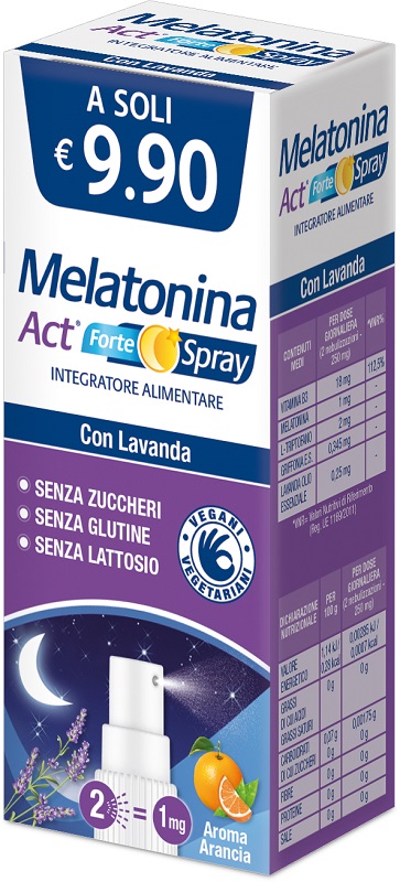 MELATONINA ACT FORTE SPRAY 15 ML - Gruppofarmastore.it