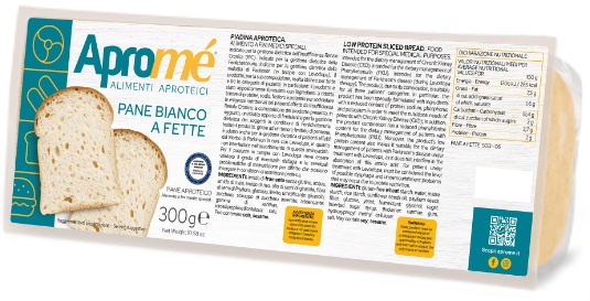 APROME' PANE BIANCO FETTE 300 G - Gruppofarmastore.it