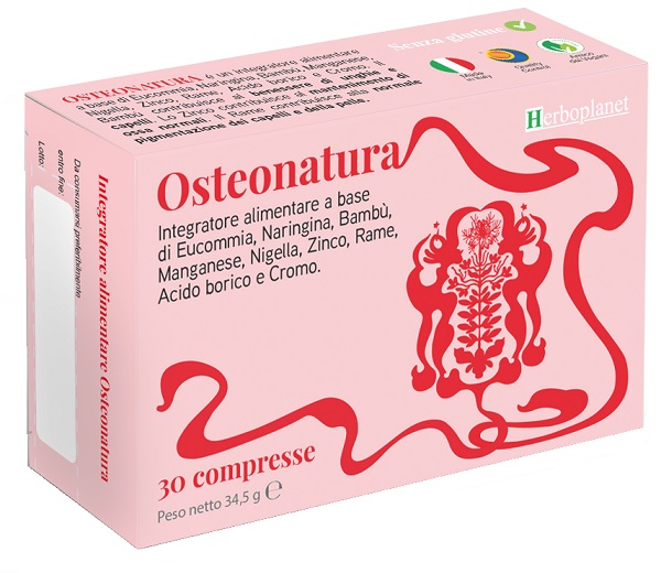 OSTEONATURA 30 COMPRESSE SENZA GLUTINE - Gruppofarmastore.it
