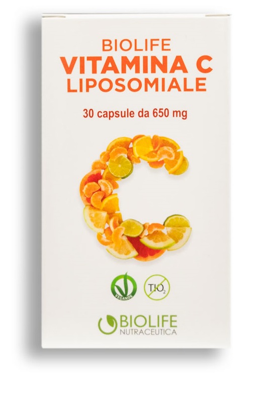 BIOLIFE VITAMINA C LIPOSOMIALE 30 CAPSULE - Gruppofarmastore.it