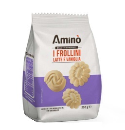AMINO' I FROLLINI LATTE E VANIGLIA 200 G - Gruppofarmastore.it