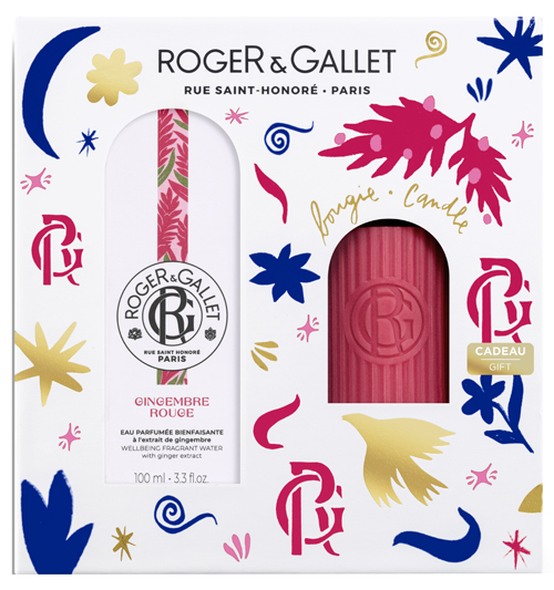ROGER&GALLET SET NATALE GINGR 100 ML + CANDELA - Gruppofarmastore.it