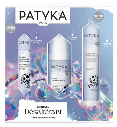 PATYKA COFANETTO NATALE HYDRA 2024 15 ML+ 30 ML + 40 ML - Gruppofarmastore.it