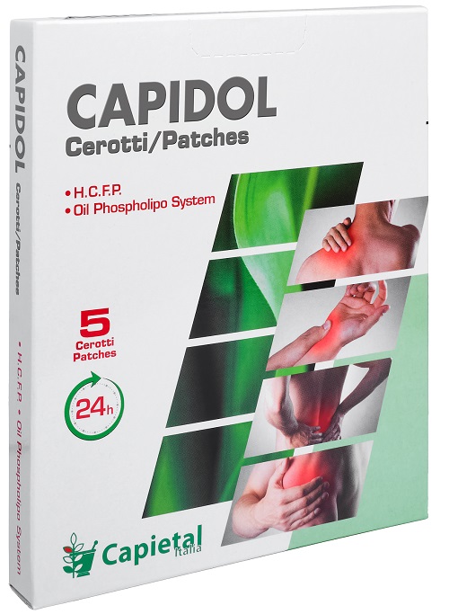 CAPIDOL CEROTTI DERMICI HIGH CONCENTRATION FROZEN PHOSPHOLIPO 5 PEZZI - Gruppofarmastore.it