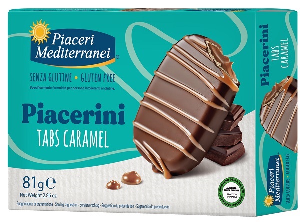 PIACERI MEDITERRANEI PIACERINI TABS CARAMEL 81 G - Gruppofarmastore.it