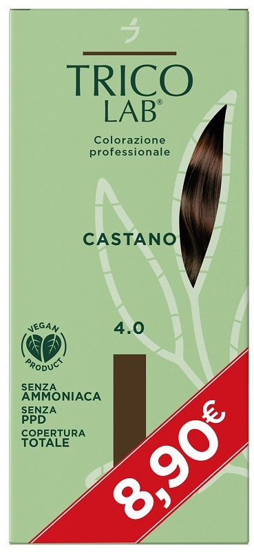 LABORATORIO DELLA FARMACIA COLORE 4,0 CASTANO PROMO 1 CREMA COLORANTE 50 ML + 1 RIVELATORE IN CREMA 75 ML - Gruppofarmastore.it