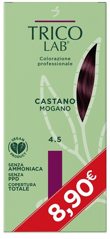 LABORATORIO DELLA FARMACIA COLORE 4,5 CASTANO MOGANO PROMO 1 CREMA COLORANTE 50 ML + 1 RIVELATORE IN CREMA 75 ML - Gruppofarmastore.it