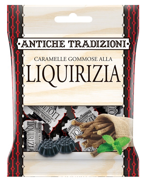 ANTICHE TRADIZIONI CARAMELLE GOMMOSE LIQUIRIZIA 50 G - Gruppofarmastore.it