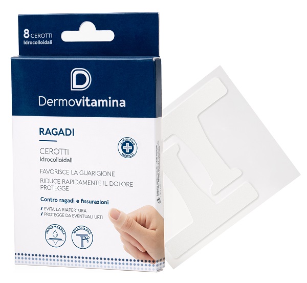 DERMOVITAMINA RAGADI CEROTTI 8 PEZZI - Gruppofarmastore.it