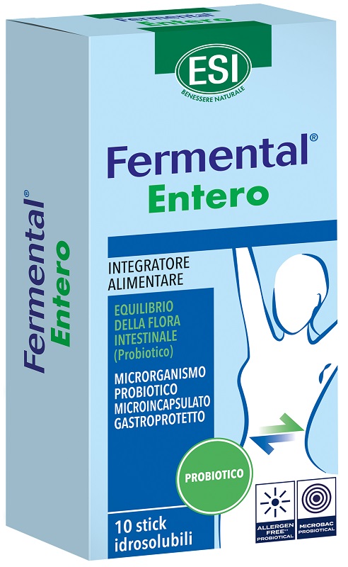 ESI FERMENTAL ENTERO 10 STICK IDROSOLUBILI - Gruppofarmastore.it