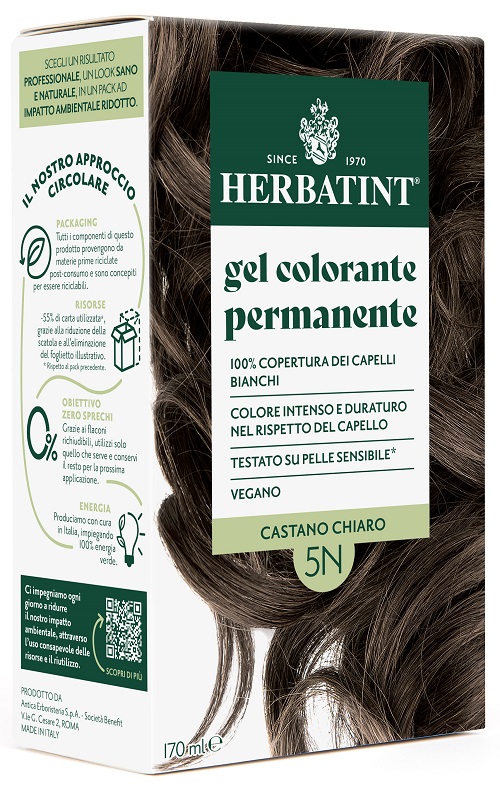 HERBATINT 5N CASTANO CHIARO 170 ML - Gruppofarmastore.it