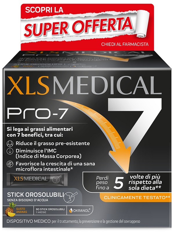 XLS MEDICAL PRO 7 90 STICK TAGLIO PREZZO - Gruppofarmastore.it