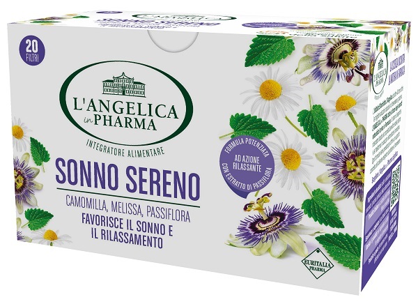 L'ANGELICA TISANA SONNO SERENO 20 FILTRI - Gruppofarmastore.it