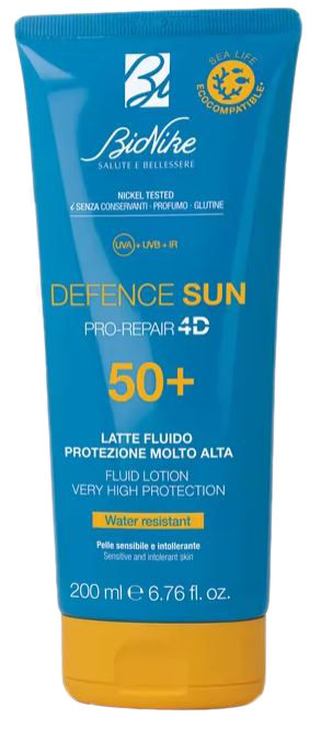 DEFENCE SUN 50+ LATTE FLUIDO 200 ML - Gruppofarmastore.it