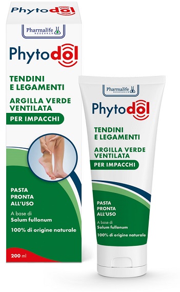 PHYTODOL TENDINI E LEGAMENTI ARGILLA VERDE VENTILATA 200 ML - Gruppofarmastore.it