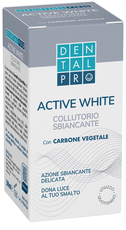DENTALPRO COLLUTORIO ACTIVE WHITE 300 ML - Gruppofarmastore.it
