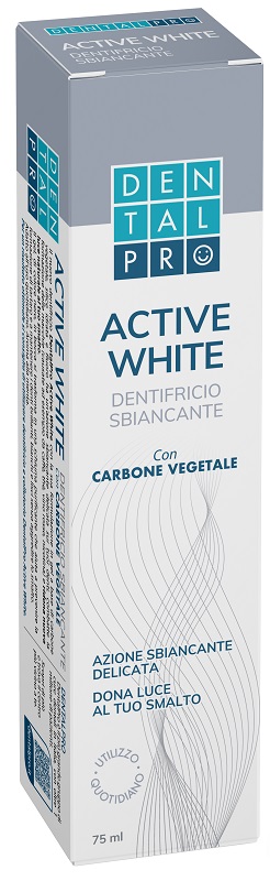 DENTALPRO DENTIFRICIO ACTIVE WHITE 75 ML - Gruppofarmastore.it