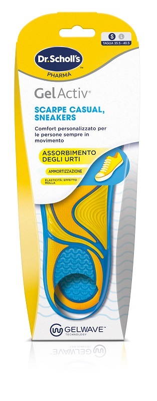 SCHOLL GELACTIV SCARPE CASUAL SNICKERS MISURA SMALL NUOVA SERIE 2025 1 PAIO - Gruppofarmastore.it