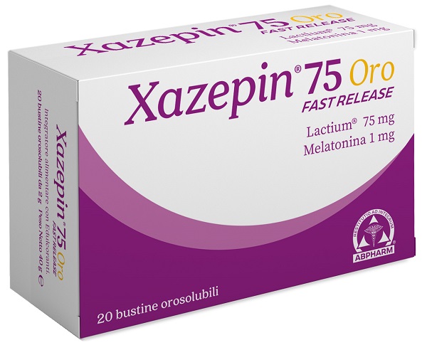 XAZEPIN 75 ORO FAST RELEASE 20 BUSTINE - Gruppofarmastore.it