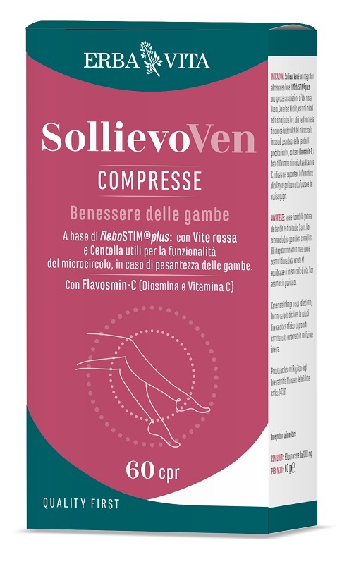 SOLLIEVO VEN 60 COMPRESSE - Gruppofarmastore.it