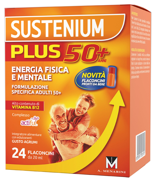 SUSTENIUM PLUS 50+ 24 FLACONCINI - Gruppofarmastore.it