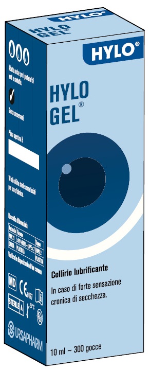 COLLIRIO LUBRIFICANTE HYLO GEL IALURONATO DI SODIO 2 MG/ML 10 ML - Gruppofarmastore.it