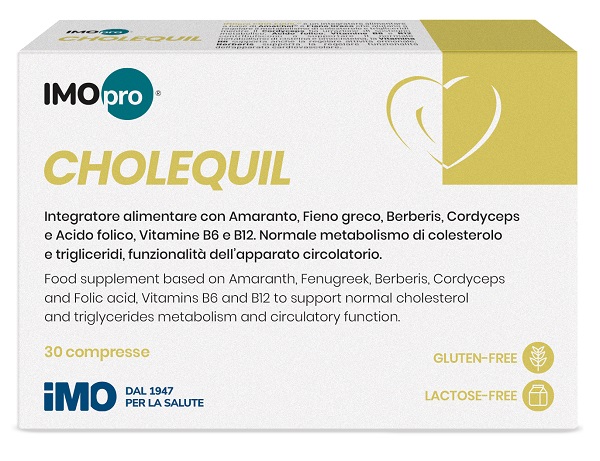 IMOPRO CHOLEQUIL 30 COMPRESSE NUOVA FORMULAZIONE - Gruppofarmastore.it