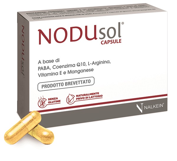 NODUSOL 30 CAPSULE 610 MG PRODOTTO BREVETTATO SENZA GLUTINE NATURALMENTE PRIVO DI LATTOSIO - Gruppofarmastore.it