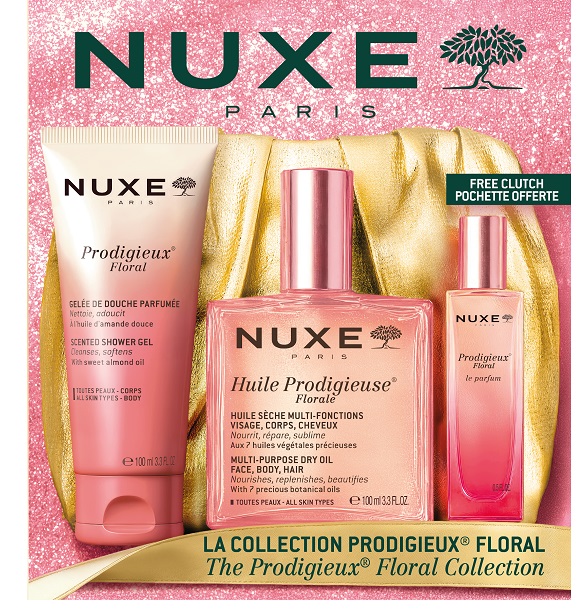 NUXE COFFRET PRODIGIEUSE COLLECTION FLORALE 2026 - Gruppofarmastore.it