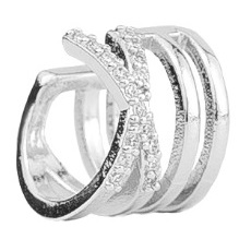 ATELIER 175 EAR CUFFIETTE INTRECCIO SILVER - Gruppofarmastore.it