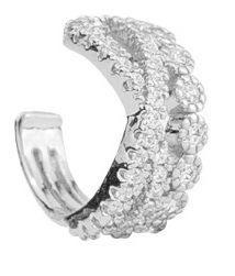 ATELIER 176 EAR CUFFIETTE REGALE SILVER - Gruppofarmastore.it